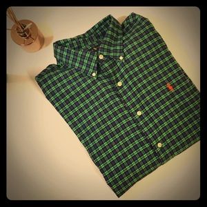 ‼️PRICE DROP‼️Ralph Lauren Button Down Plaid Shirt