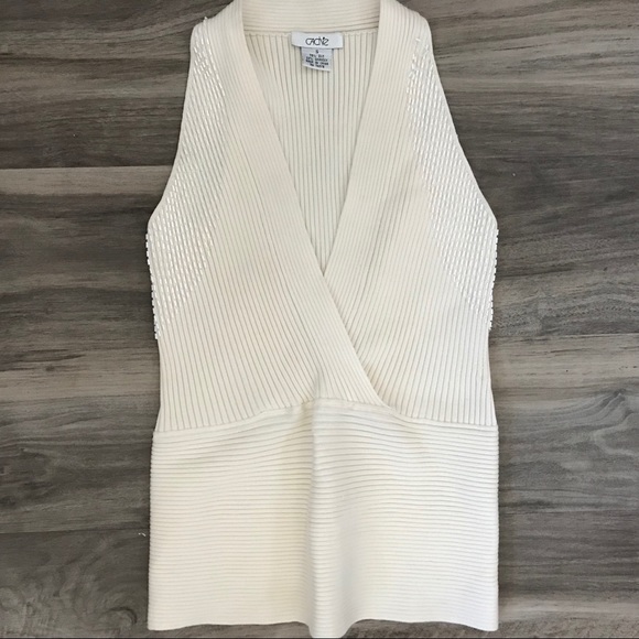 Silk cream top - Picture 1 of 4