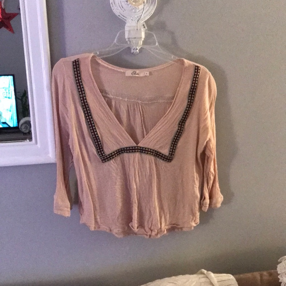 Linen crop top
