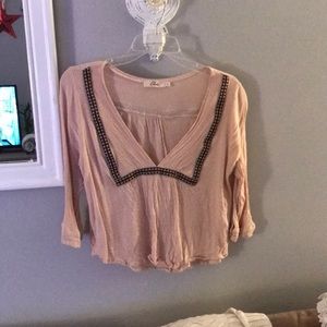 Linen crop top