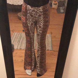 wide leg boho pants