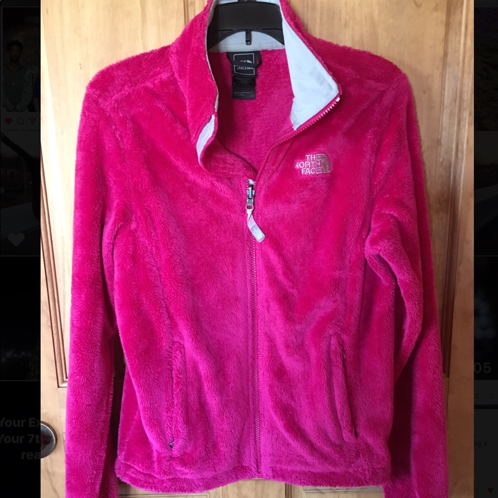 Pink North Face Jacket