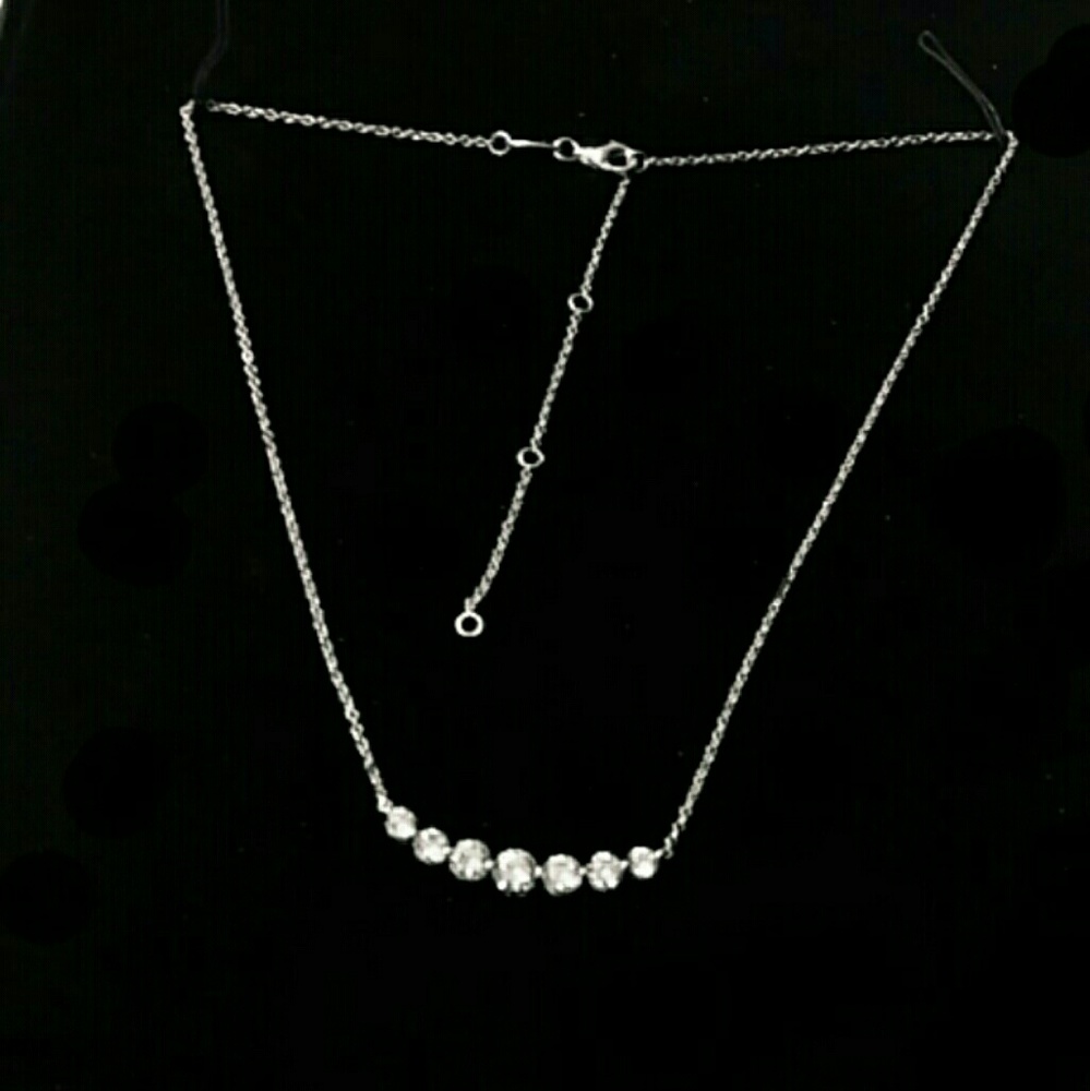 Lafonn Diamond silver necklace