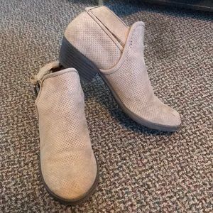 Brown booties
