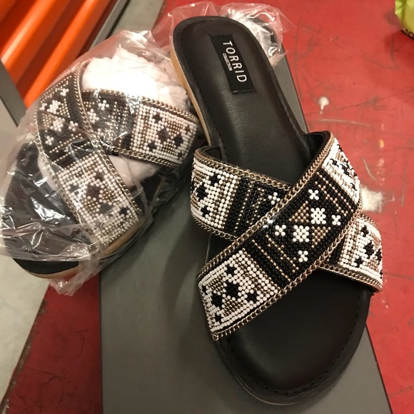 torrid Shoes - Torrid beaded slides