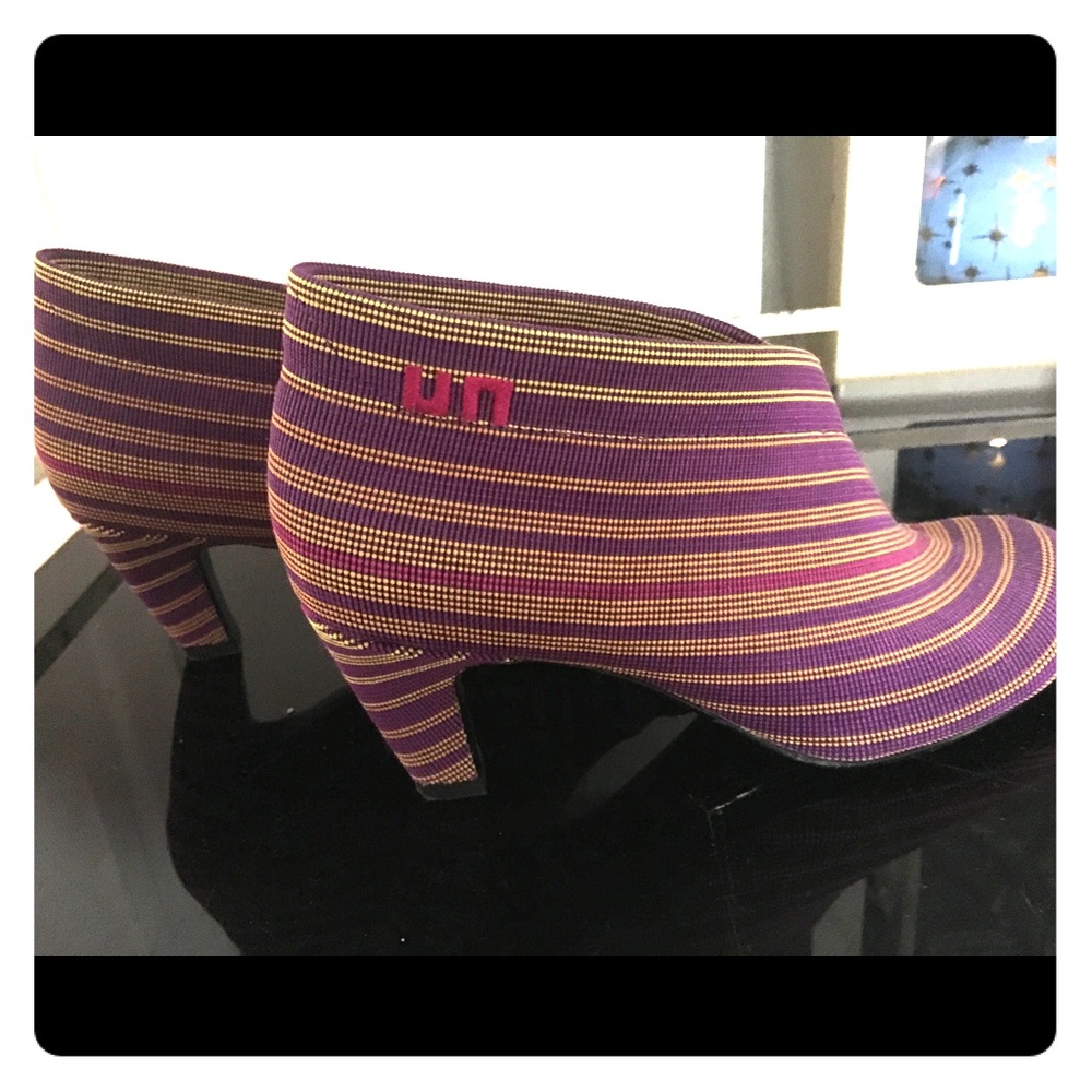 United Nude Purple Multi booties