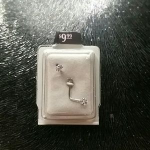 Piercing pagoda nose rings (x3)