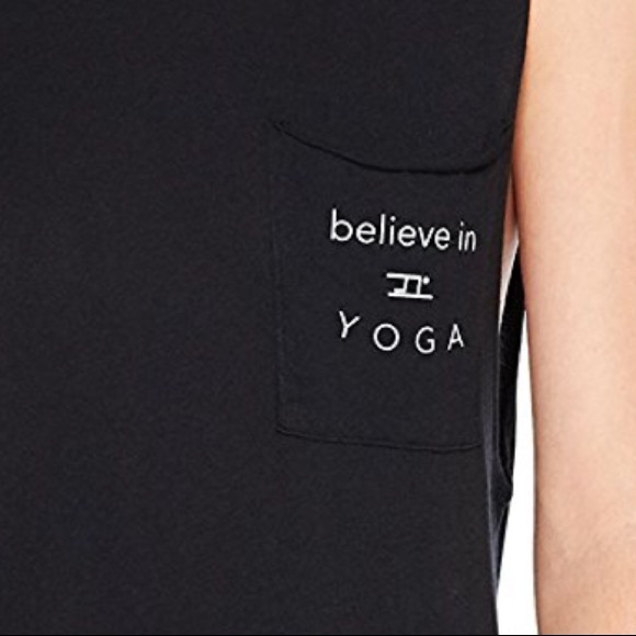 good hYOUman // "believe in yoga" muscle tank - Picture 3 of 3