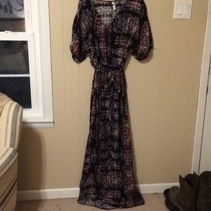 Printed Maxi Dress