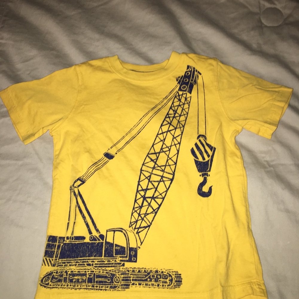 Boys 4t short sleeve crane tee