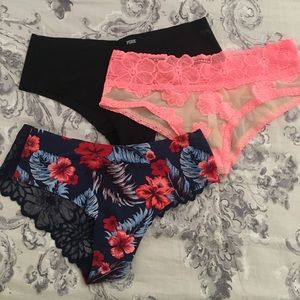 VS cheeky panties bundle