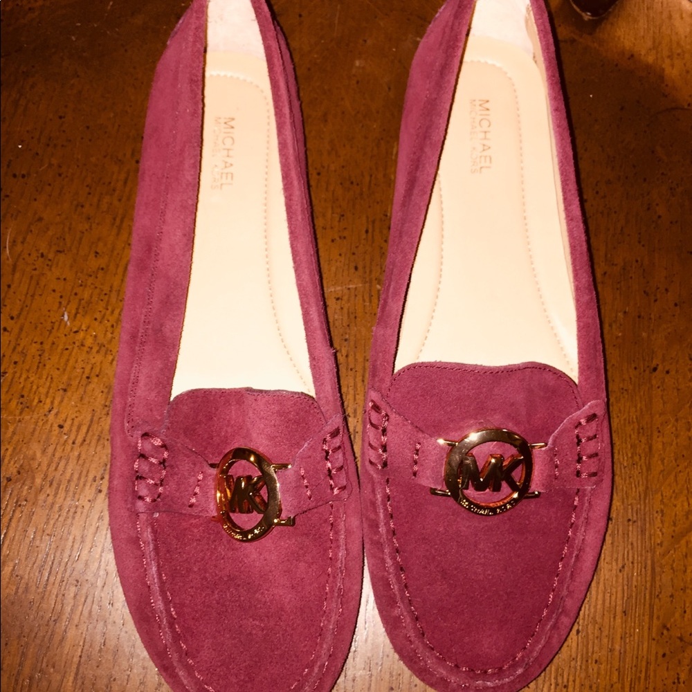 Michael Kors burgundy Loafers
