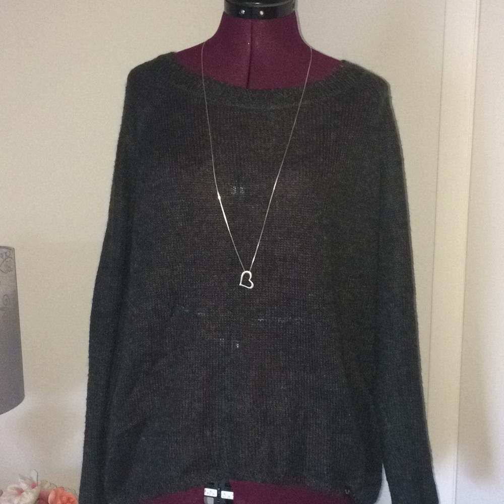 True Religion Gray Sweater