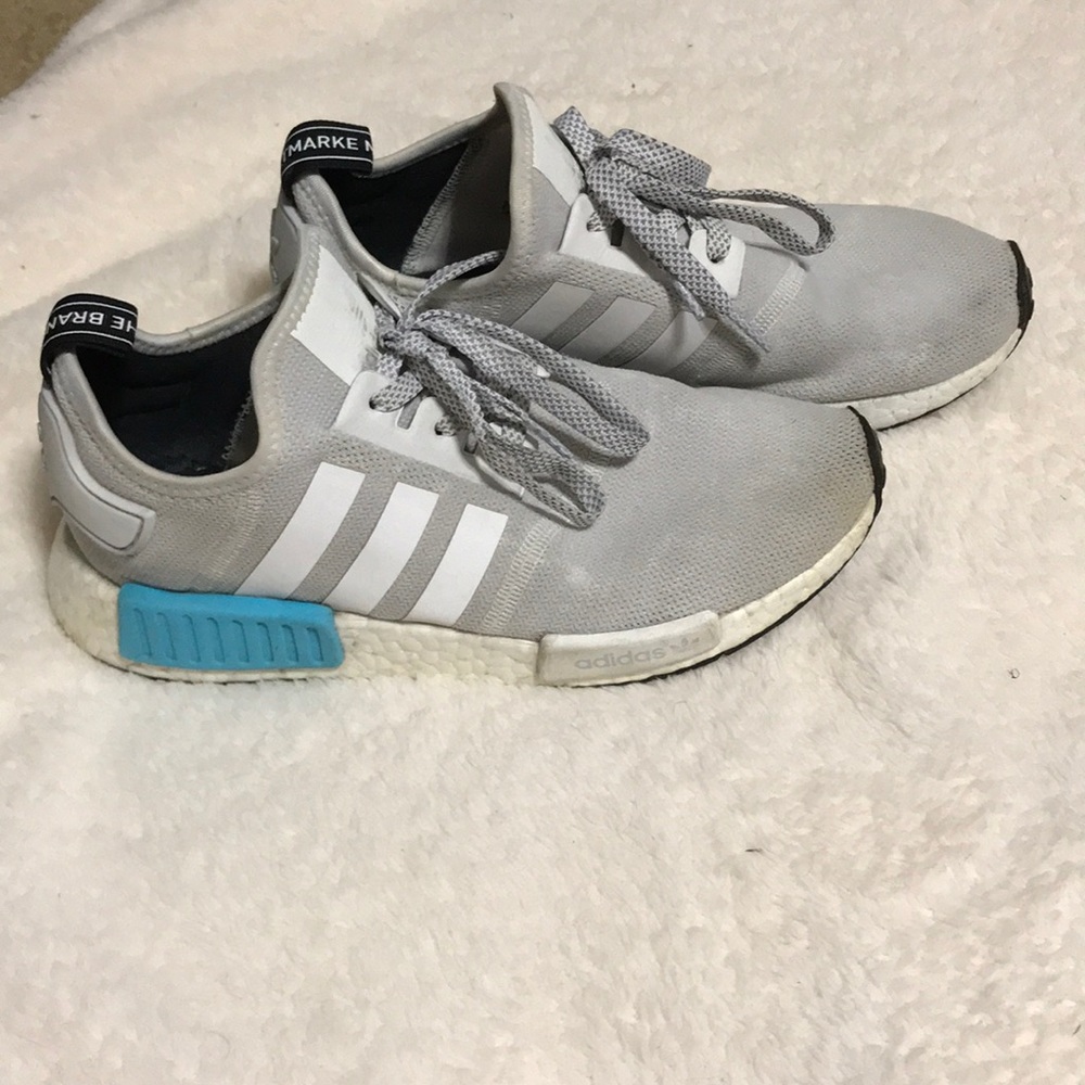 Adidas NMD gray and blue