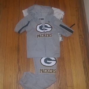 Girl's Greenbay Packers Jogging Suit