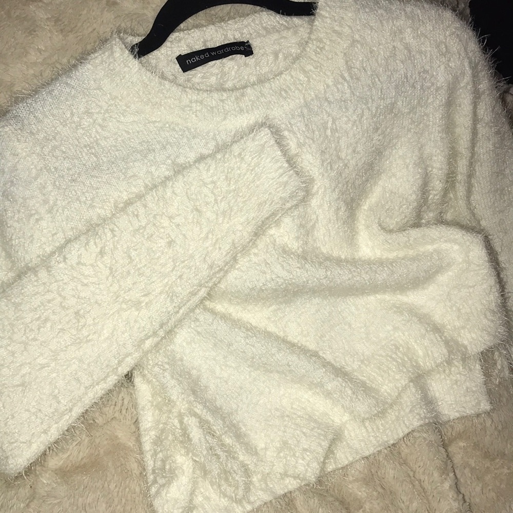 Fuzzy sweater