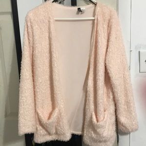 Fuzzy Cardigan