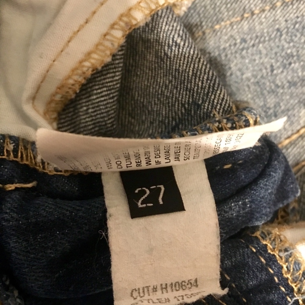 Hudson dark wash jean