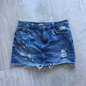 Zara jean skirt