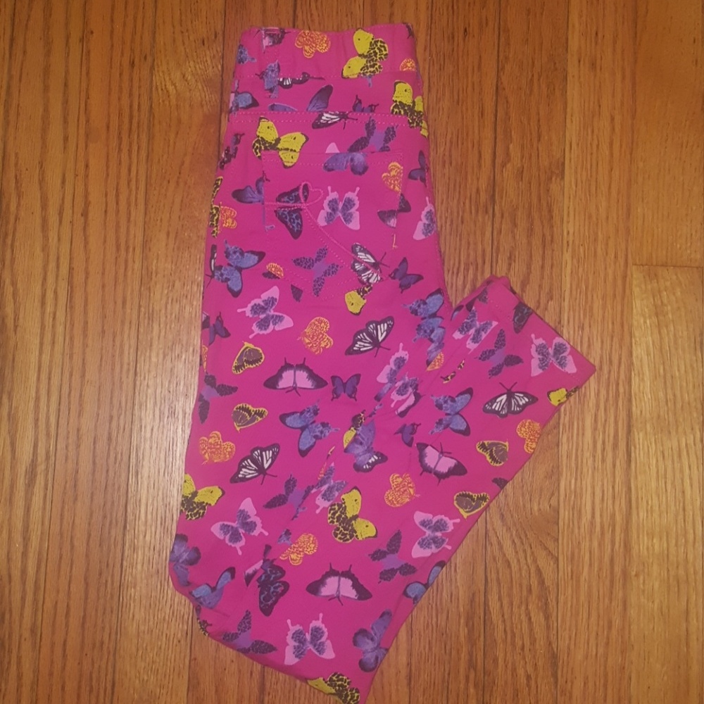 Girls butterfly jeggings