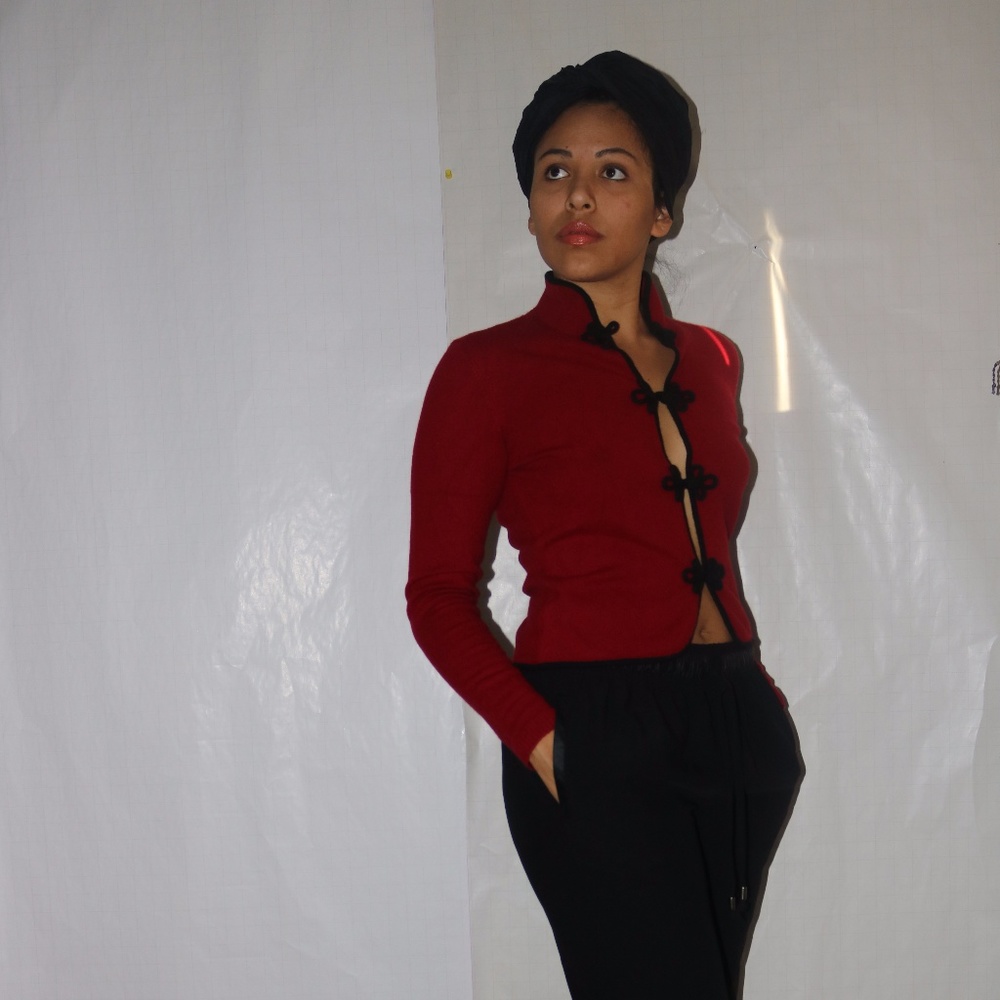 Fitted Elegant Cashmere Sweater