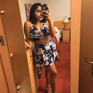 Floral two piece set