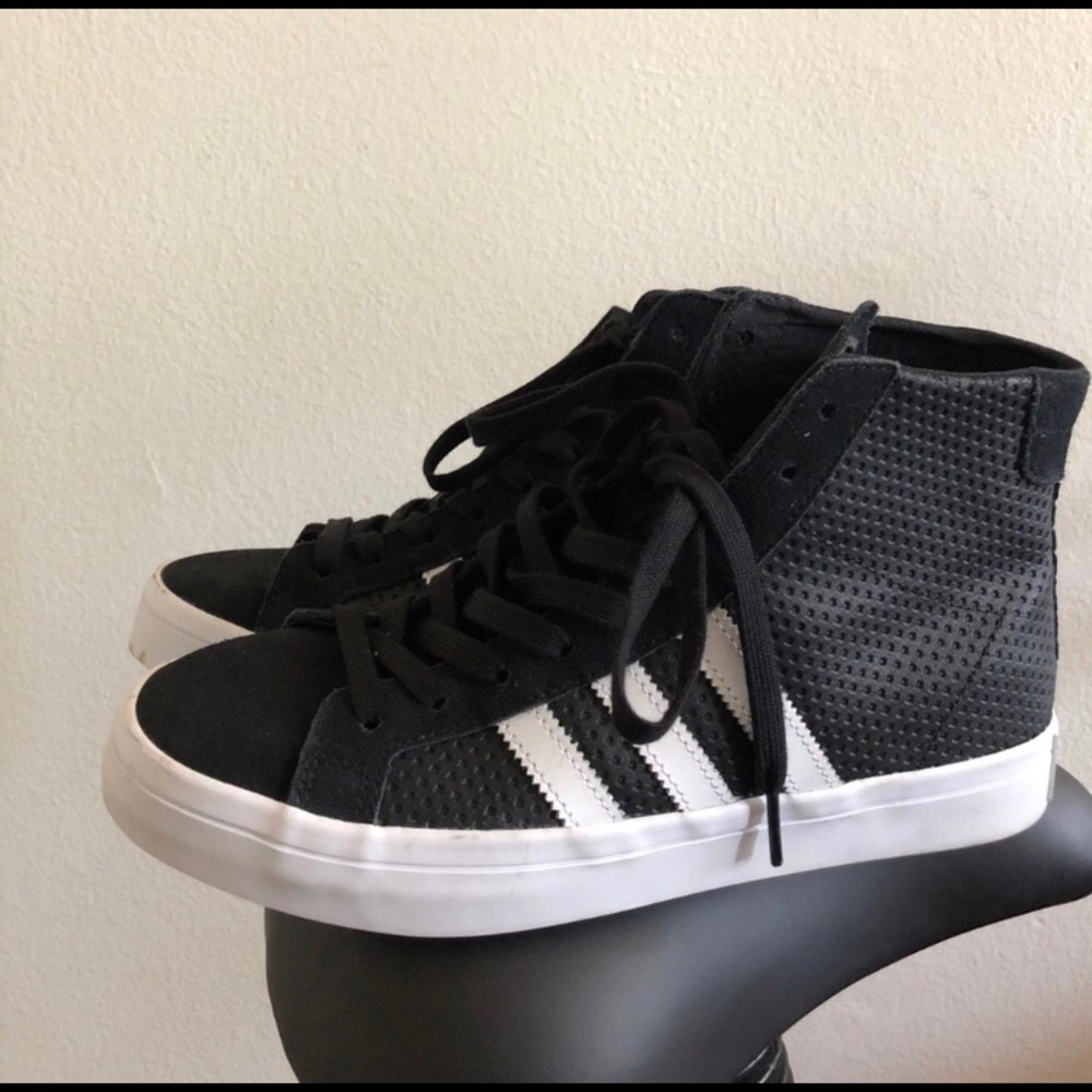 Womans adidas high tops
