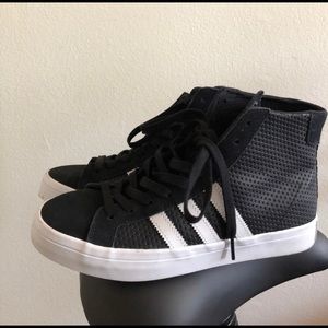 Womans adidas high tops