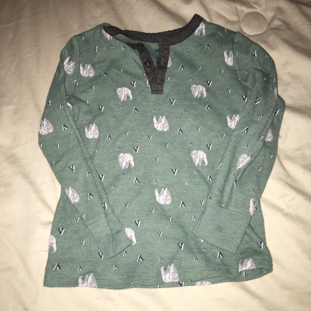 EUC boys old navy polar bear thermal 4t