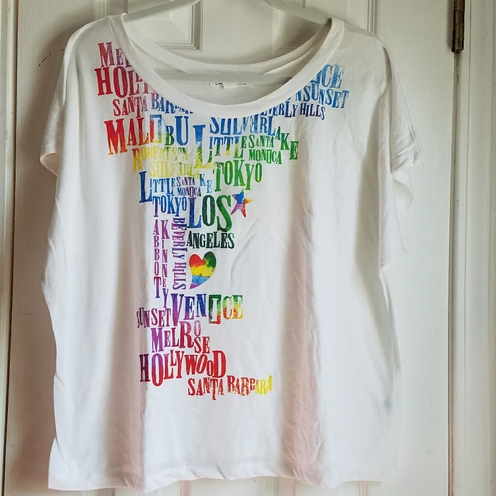 NWOT White top in XL