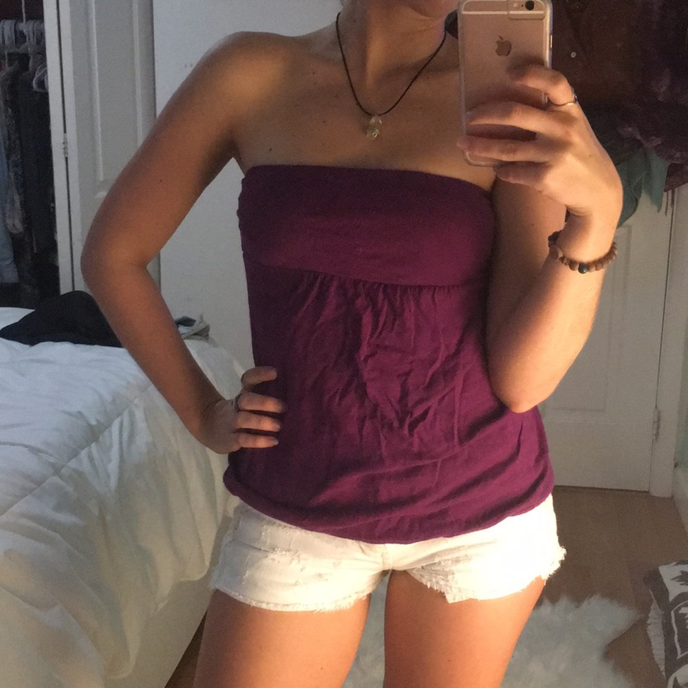 American Eagle Strapless Top