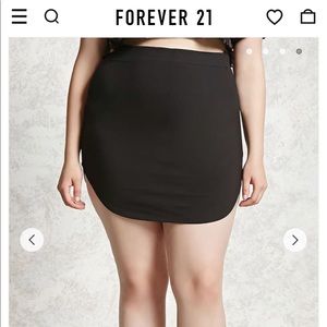 Black Mini Skirt NWT