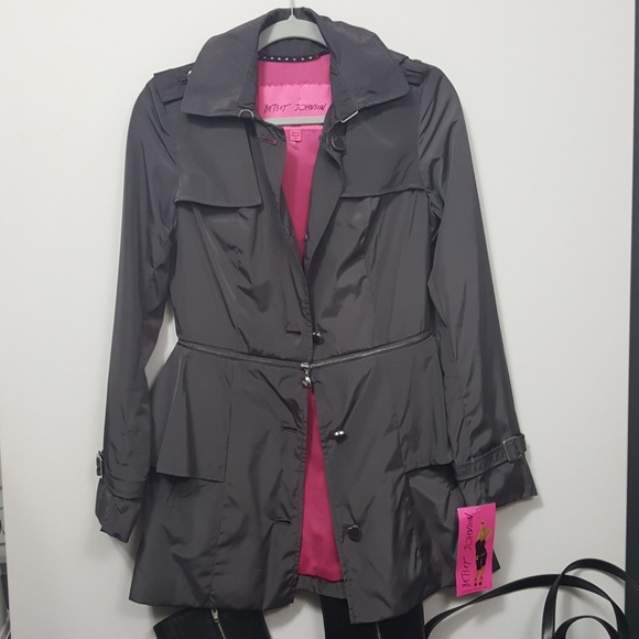 Betsey Johnson Jackets & Blazers - 🌺0007🤙Trench Coat Size: XS🌸CASE#AEL4G