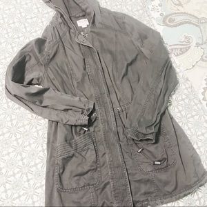 Dark grey utility jacket - worn only a few times!
