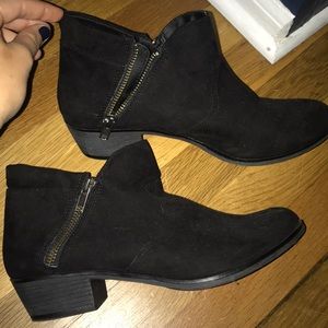 Black booties