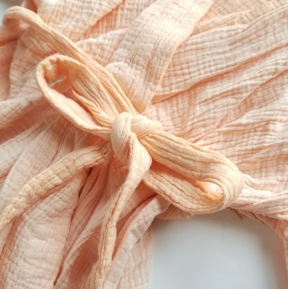 new Free People Wrap + Tie Kimono Sleeve Sun Dress - Picture 8 of 8