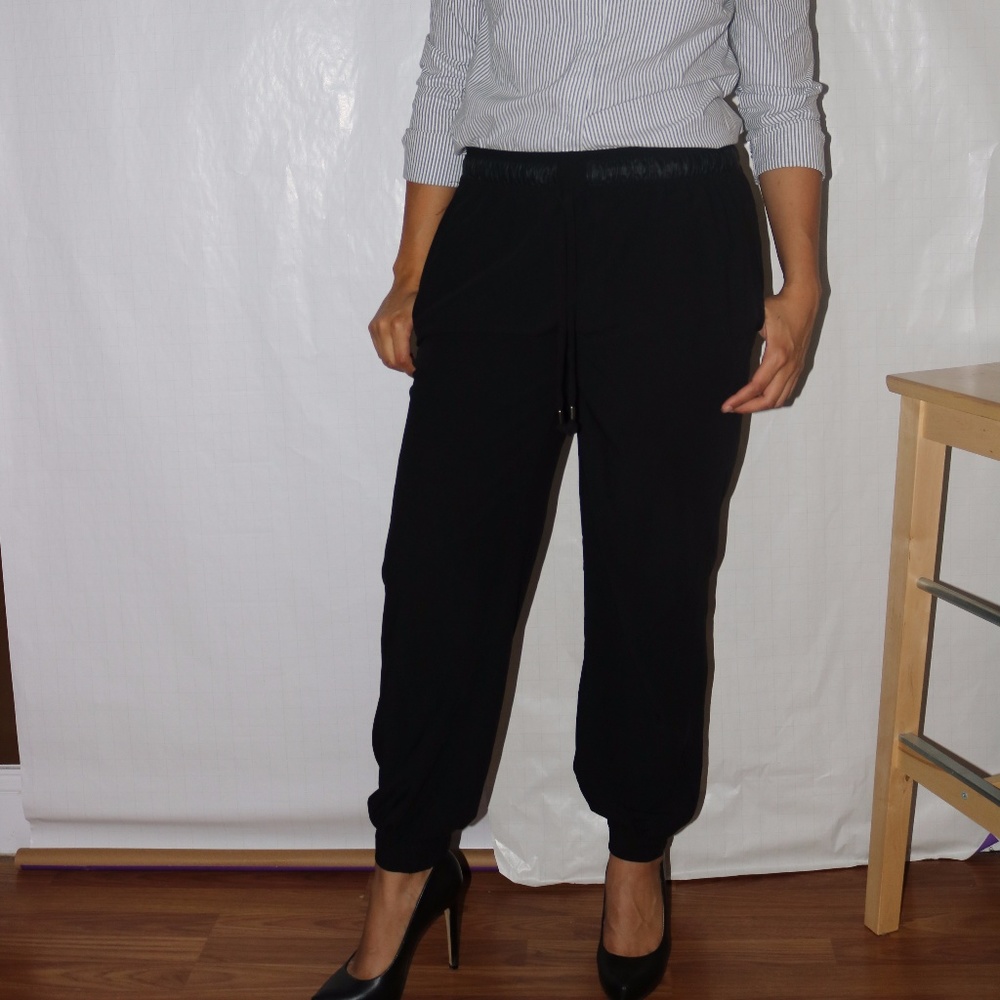 Dressy Black Trouser/ Harem Pants