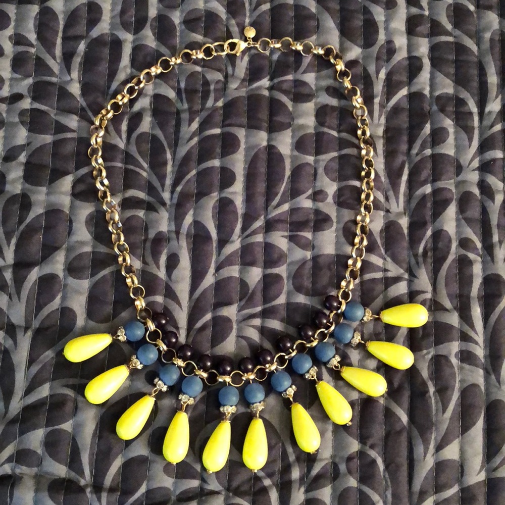 J crew bib necklace