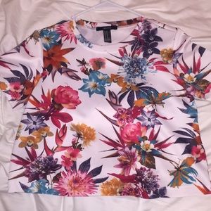 Forever 21 floral top
