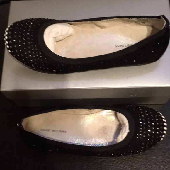 Stuart Weitzman Fannie Pearl flats - Picture 1 of 6