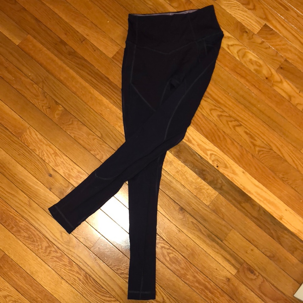 Dark purple lulu lemon leggings. - Picture 2 of 4
