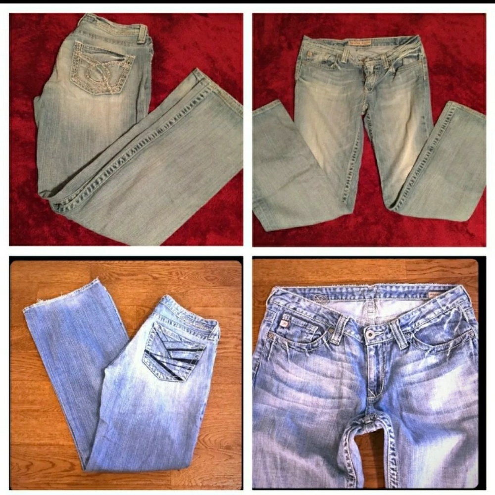 2 pairs of Big Star jeans