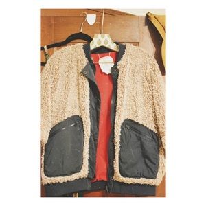 Anthropologie Fur Jacket