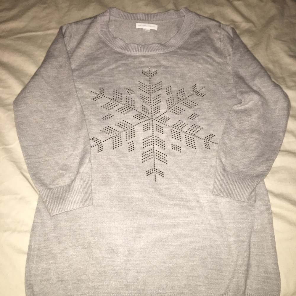 EUC grey winter sweater