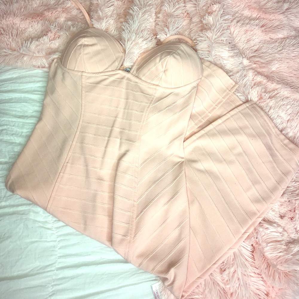 Fashion Nova Blush Pink Dress