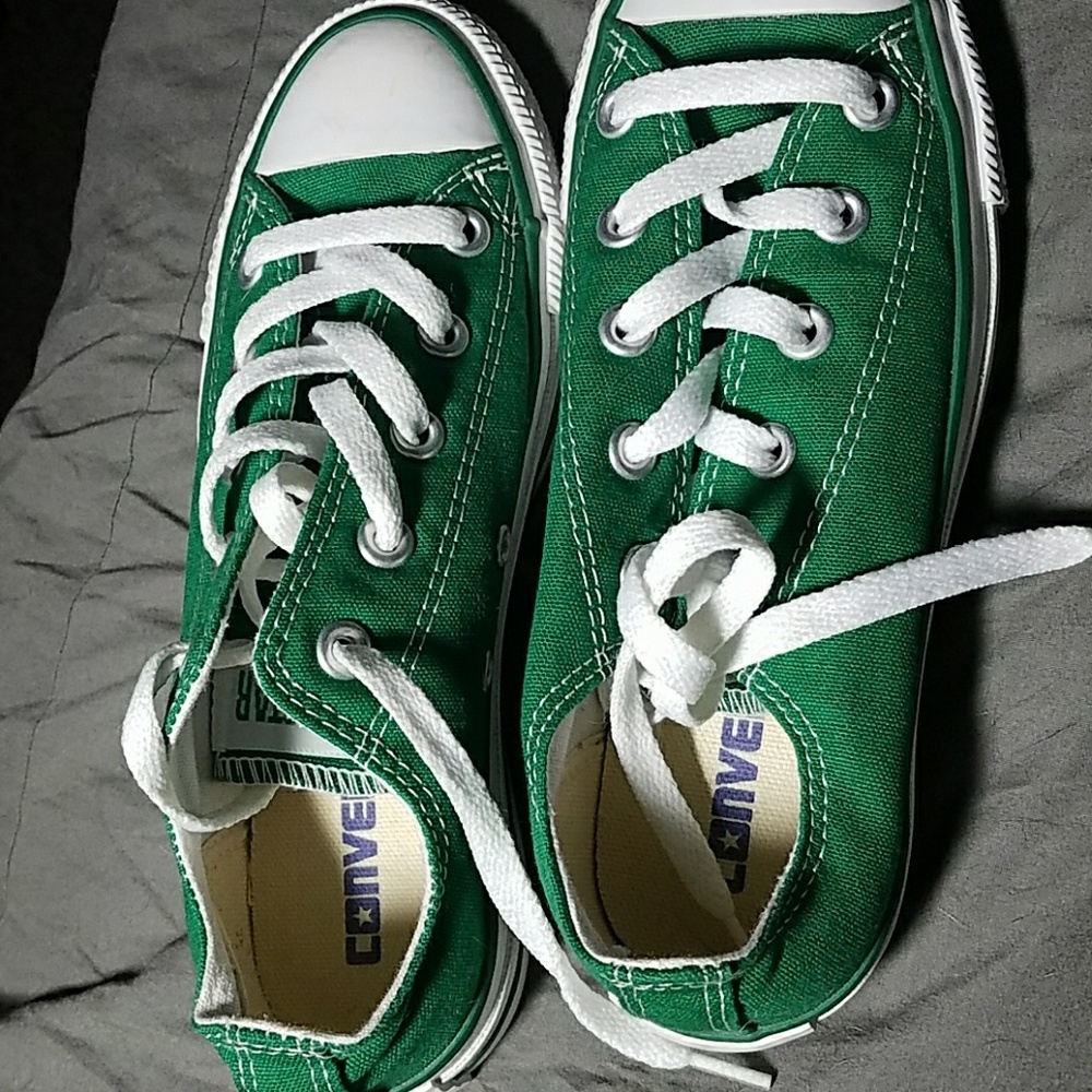 Converse M3 W5 green and white converse
