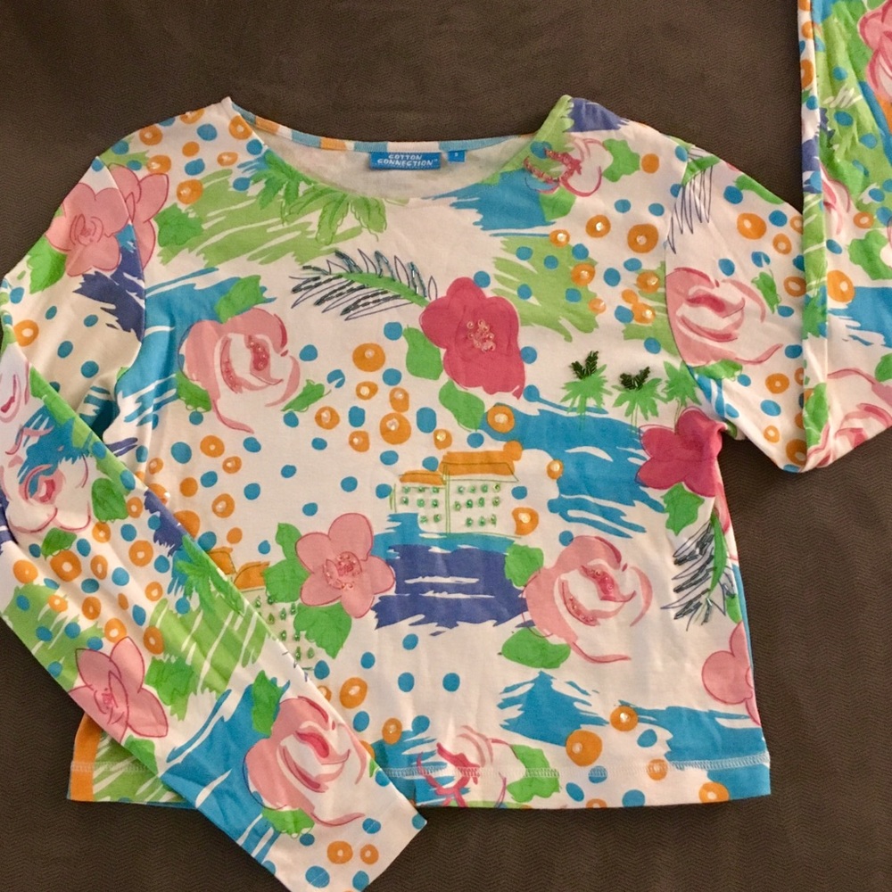 🌸🌼Adorable n fun crop shirt 🌼🌸