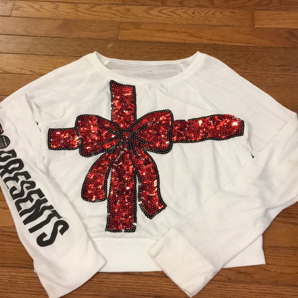 Justice girls size 14 Christmas Holiday Shirt