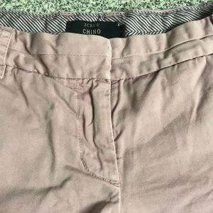 J.CREW Chino shorts size four lavender