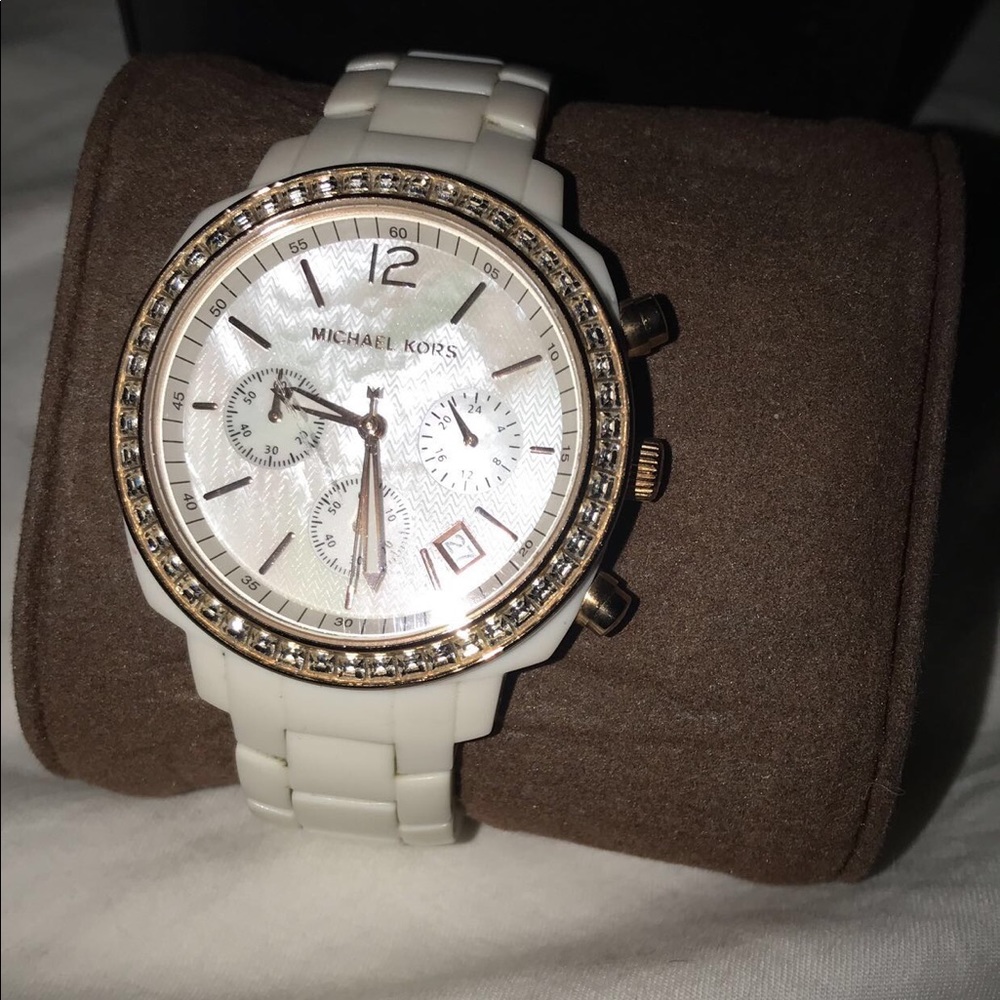 Michael kors watches willing to trade gold & white